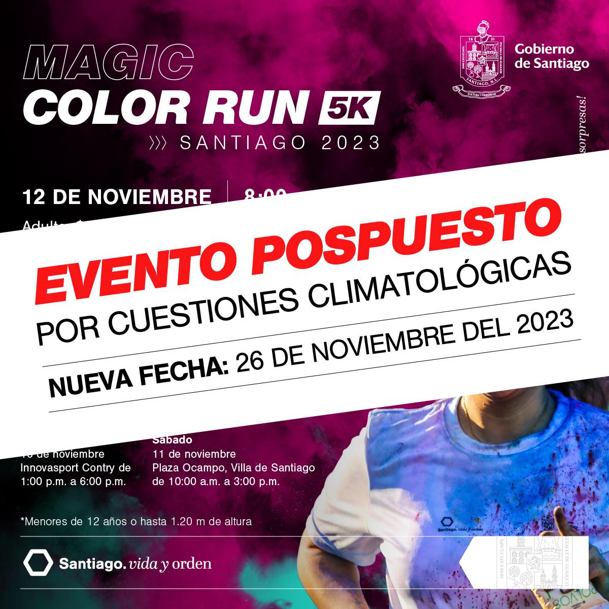 Magic Color Run 5K Santiago 2023