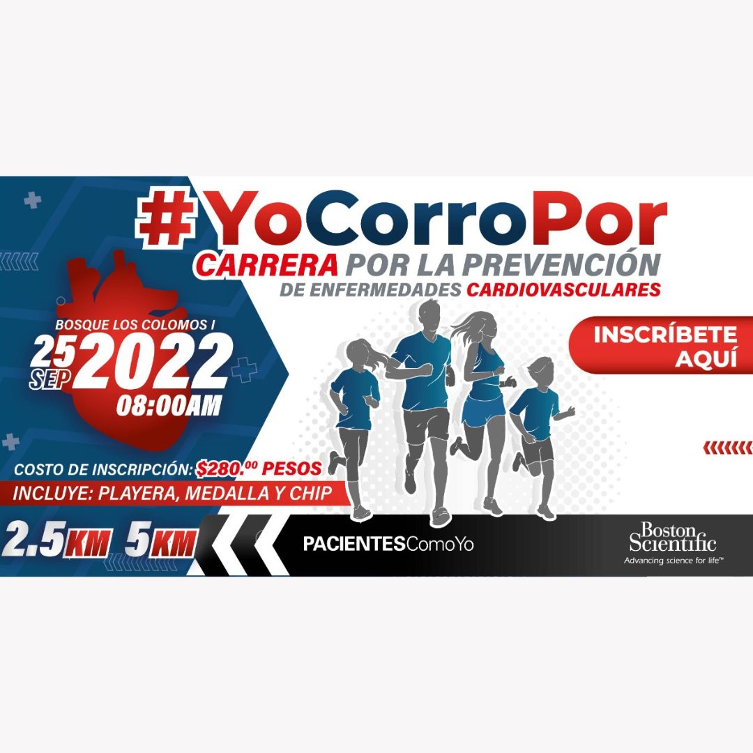 #YoCorroPor POR LA PREVENCION DE ENFERMEDADES CARDIOVASCULARES